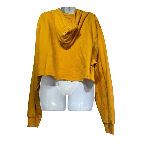 San diego Padres long sleeve cropped top hoodie Size 2XL - Picture 2 of 4